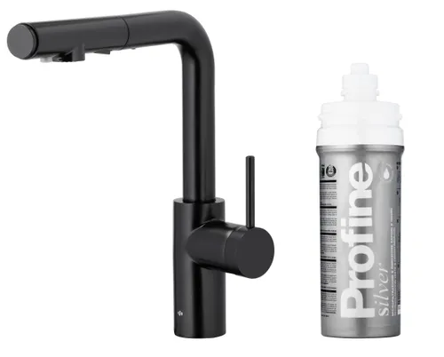 Bateria kuchenna KFA z filtrem SILVER S DUERO PURE BASIC 6623-114-81 Złoto szczotkowane