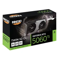 Karta graficzna INNO3D GeForce RTX 5060 Ti Twin X2 OC 16GB DLSS 4