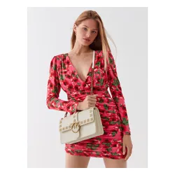 Pinko dragoste un sac clasic Cl . PE 23 PLTT 100053 A0nf Alb Z14Q