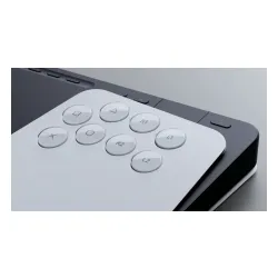 Kontroler Sony Arcade Stick FlexStrike do PS5 Bezprzewodowy Czarno-biały