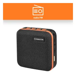 Głośnik Bluetooth Manta SPK01GO 10W Radio FM Czarny