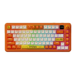 Klawiatura mechaniczna Ajazz AK820 MAX Avocado Switch Pomarańczowy