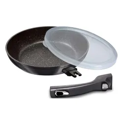 Zestaw patelni BERLINGER HAUS Metallic Line Carbon Pro Edition BH-7048 (5 elementów)