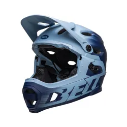 Kask rowerowy Bell FF Super DH MIPS Spherical matte light blue/navy