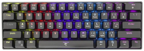 Klawiatura gamingowa Black Shark Shinobi Outemu Brown przewodowa mechaniczna podświetlana czarna