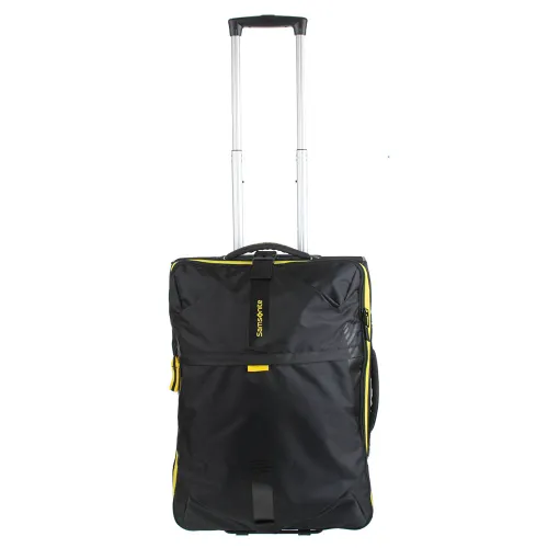 Walizka torba na kółkach Samsonite Explorall 2.0 - black / yellow