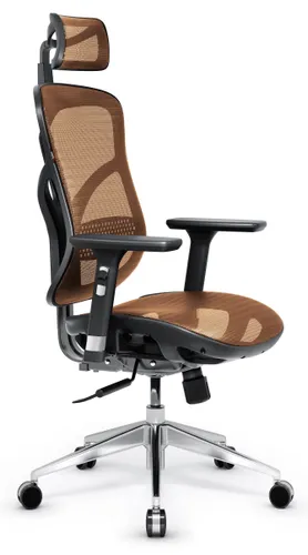 Fotel DIABLO CHAIRS V-Basic Czarno-pomarańczowy