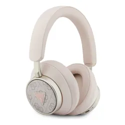 Słuchawki nauszne GUESS 4G Triangle Logo Bluetooth ENC Różowy