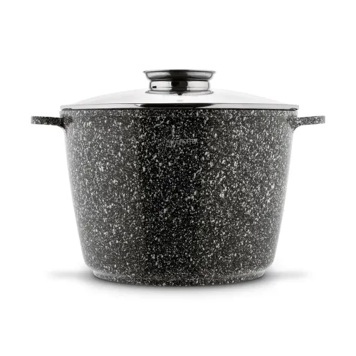 Garnek ceramiczny wysoki Konighoffer Kingstone 14 l okrągły z aromatyzerem