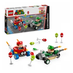 LEGO Klocki Super Mario 72034 Mario Kart - Baby Mario kontra Baby Luigi