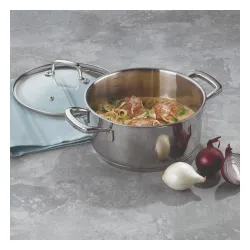 KELA Flavoria 2,4 l - garnek ze stali nierdzewnej z pokrywką