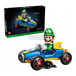 LEGO Super Mario 72050 Mario Kart - Luigi i Mach 8, zestaw klocków 18+