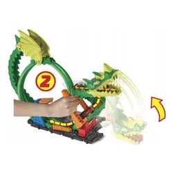 Hot Wheels zestaw Pętla smoka HDP03