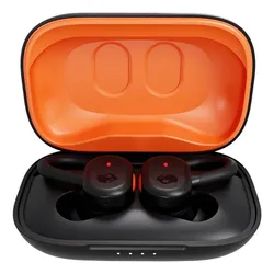 Słuchawki dokanałowe SKULLCANDY Push Active Czarno-pomarańczowy