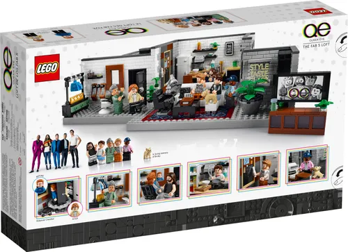 Конструктор Lego 10291 Creator Expert - Queer Eye - лофт «Великолепной пятерки»