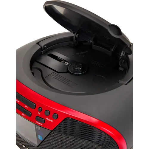 Radioodtwarzacz Aiwa Boombox BBTU-500DAB/RD Bluetooth DAB+ Czerwony