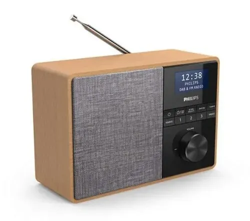 Radioodbiornik Philips TAR5505/10 Radio FM DAB+ Bluetooth Beżowy