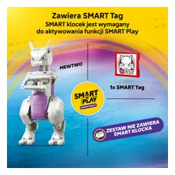 LEGO 72163 Pokémon SMART Play Ucieczka z laboratorium Mewtwo