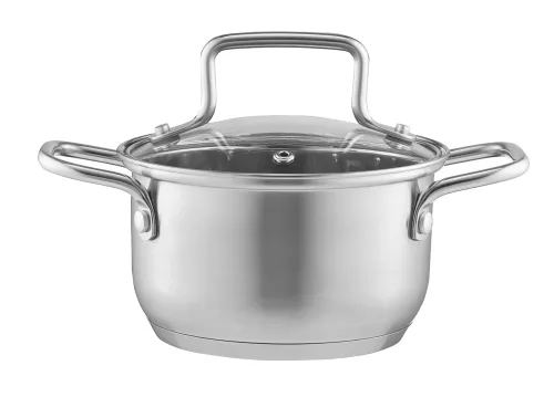 Zestaw garnków Ambition Hugo Indukcja Stal nierdzewna 8 elementów