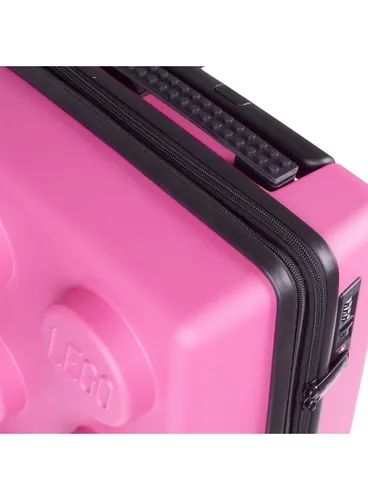 Walizka kabinowa Lego Signature Brick 2x3 Expandable Luggage - purple