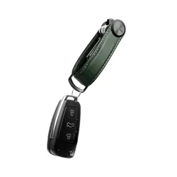 Skórzane etui organizer na klucze Orbitkey Key Organiser Pro Leather - evergreen