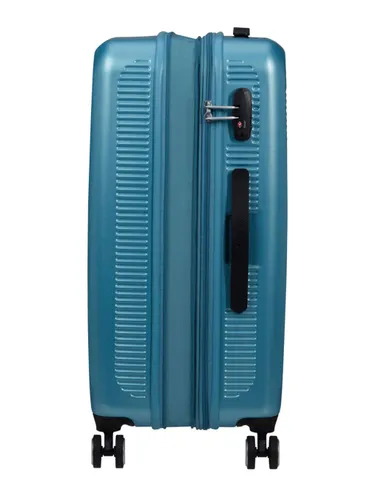 Чемодан American Tourister Astrobeam среднего размера с возможностью расширения - icy aqua