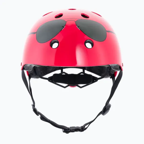 Kask rowerowy dziecięcy Hornit Aviators red