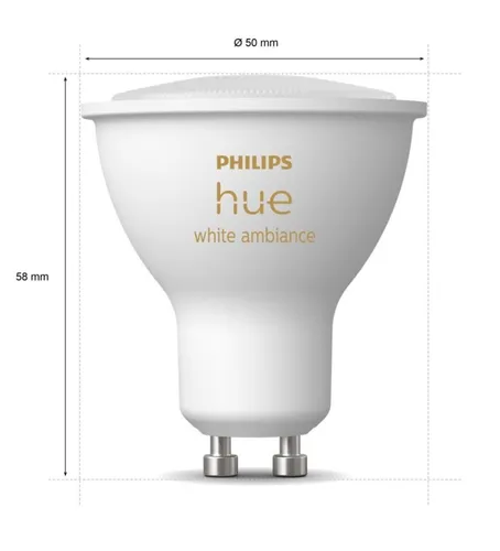 Inteligentna żarówka LED PHILIPS HUE 212610 GU10 4.3W