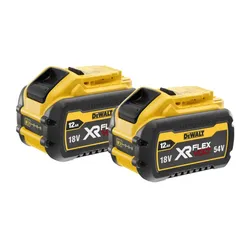 2 akumulatory 54V 4.0Ah / 18V 12.0Ah DeWalt FLEXVOLT DCB548Y2