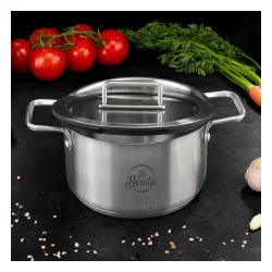 Zestaw garnków La Bonita LB6ZGS001 Indukcja Stal nierdzewna 6 elementów