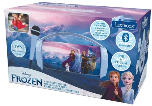 Głośnik mobilny LEXIBOOK Disney Kraina Lodu BTP585FZZ Niebieski