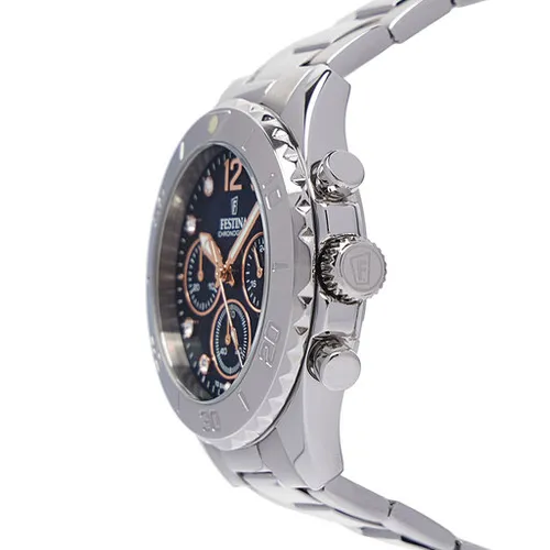 Часы Festina Boyfriend Chronograph F20603/3 Серебристый