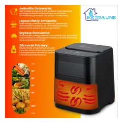 Air fryer Extralink Home SJ-520 1600W 5,2l Aplikacja mobilna
