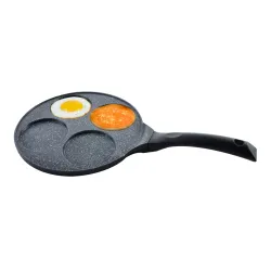 Patelnia do jajek i placuszków aluminiowa GRANDE 27 cm