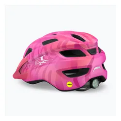 Kask rowerowy dziecięcy MET Crackerjack Mips pink matt