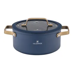 Garnek aluminiowy ceramiczny z pokrywką VALDINOX GIOVANNI 2,6 l