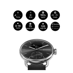 Smartwatch Withings ScanWatch 2 38mm черный