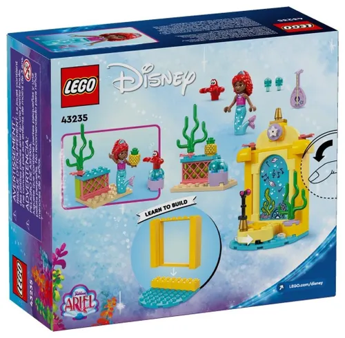 LEGO Disney 43235 музыкальная сцена Ариэль