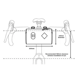 Сумка на руль RESTRAP Carry Everything Canister Bag