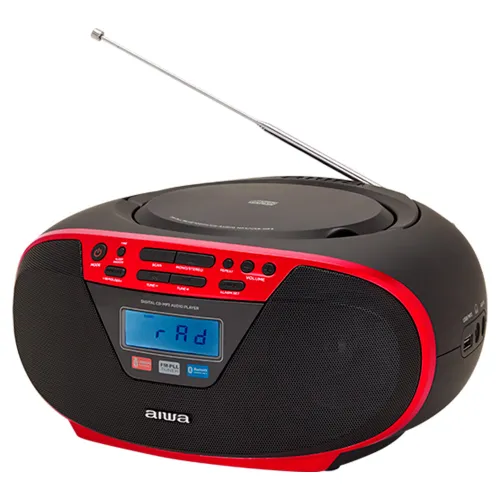 Radioodtwarzacz Aiwa Boombox BBTU-400RD Bluetooth Czerwpny