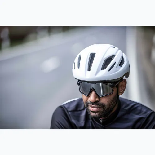 Kask rowerowy Rogelli Cuora white/black