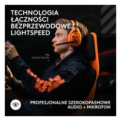 Słuchawki LOGITECH A50X McLaren Racing Edition Bezprzewodowe, Nauszne