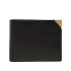 Большой мужской кошелек Calvin Klein Cut Corner Bifold 5cc с монетой K50K509995 BAX