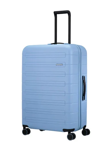 American Tourister'ın Büyük Genişletilmiş bavulu Novastream-pastel blue