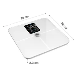 Waga łazienkowa WEBBER Bonita SBS-1321B-W Biały
