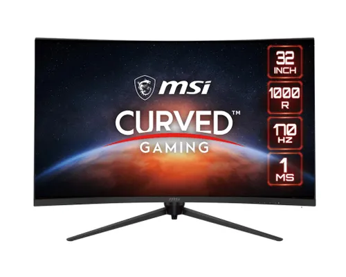 Monitor MSI G321CQP E2 31,5" 2K VA 170Hz 1ms Zakrzywiony Gamingowy