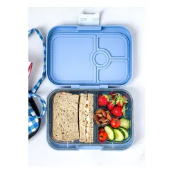 Yumbox Panino Çocuk Öğle Yemeği Kutusu 750 ml-hazy blue / Panther tray