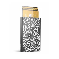 Алюминиевый футляр для карт Tail Design Slider - Keith Haring белый