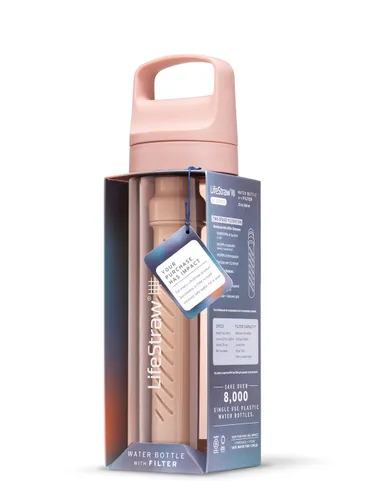 Butelka filtrująca LifeStraw Go 2.0 0,65 l - cherry blossom