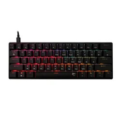Klawiatura gamingowa White Shark Shinobi Red przewodowa mechaniczna podświetlana czarna